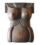 torso skulptur bronze kunst kunsthåndværk galleri Langeland Danmark